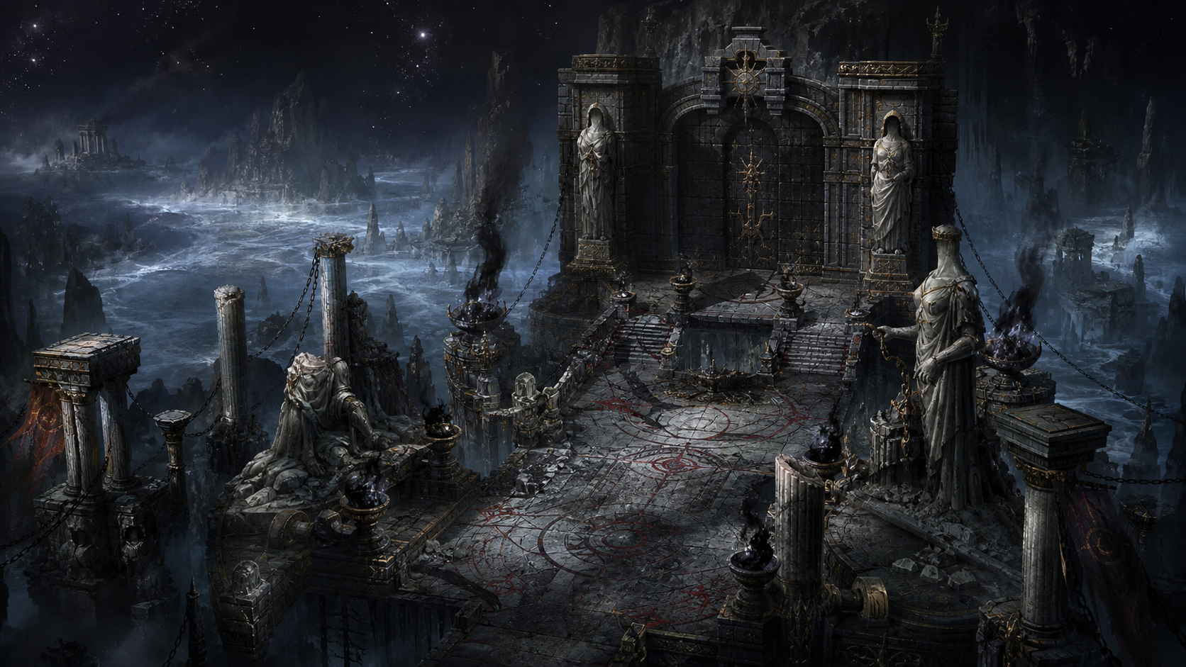 Ashen Gate environment